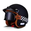 3C Certified 3/4 Motorcycle Helmet Winter Warm Adults Electric Bike DOT Approved