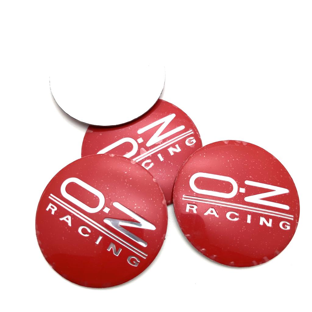 4Pcs 55mm M582 Car Wheel Caps With O.Z OZ Racing Sport Emblem Logo Rim Hubcaps Cover Badge Styling Accessories For VW Golf Polo