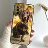 Чехол с таксой для Samsung Galaxy A54 A53 A34 A33 A13 A23 A31 A51 A71 A12 A22 A32 A52 A50 A52S