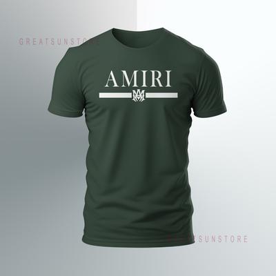Смешная футболка с логотипом AMIR Размер S-5XL Унисекс футболка США
