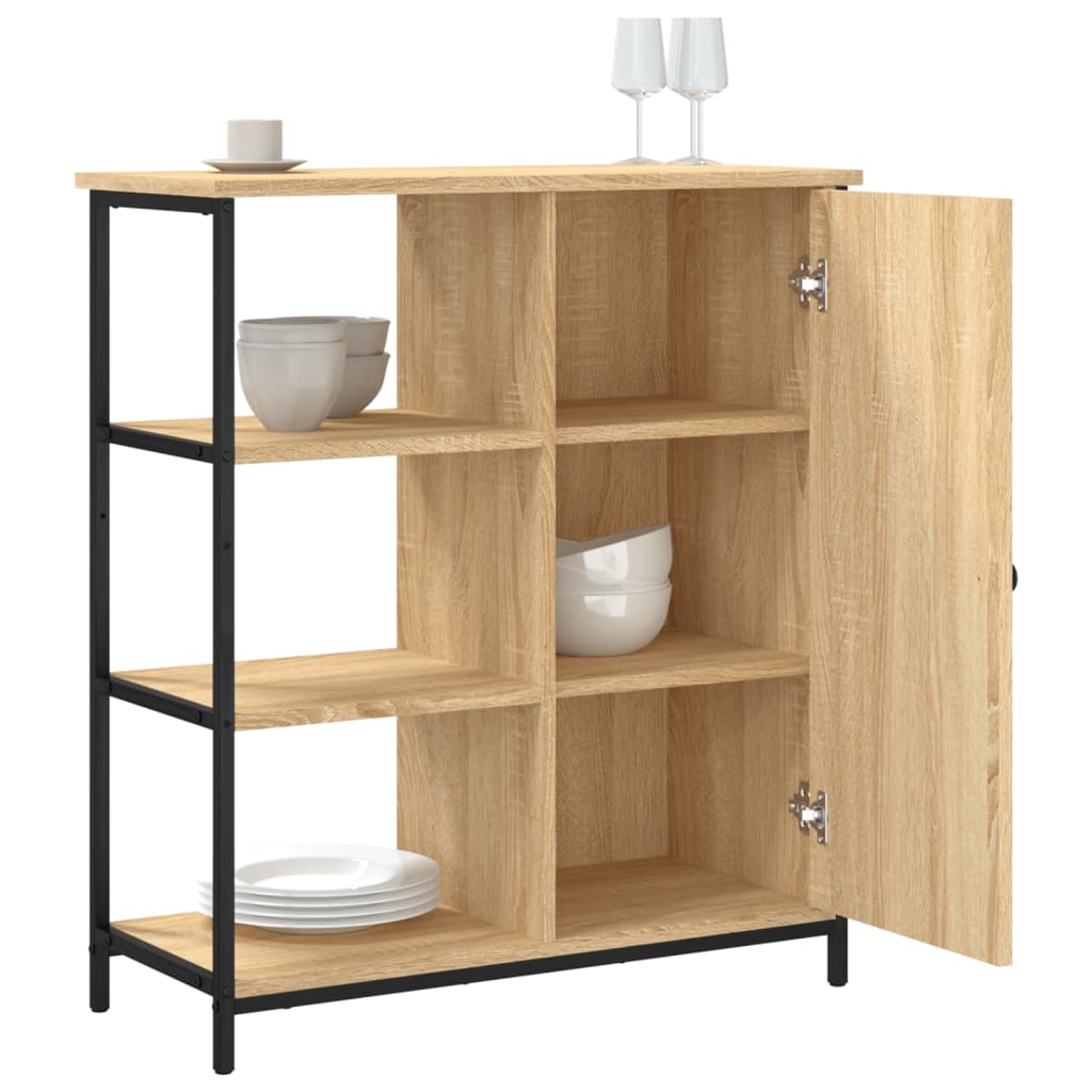 Sideboard Sonoma Oak 70 x 30 x 80 cm Particleboard