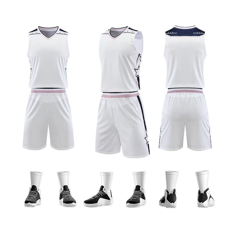 Quick-Dry Basketball Jersey Set Men Women Teens Sports Training Performance Wear