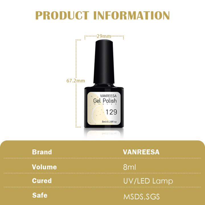 VANREESA Маникюрный набор для наращивания ногтей Полигель для наращивания с набором гель-лаков для ногтей УФ-светодиодная лампа Фреза для ногтей Набор для дизайна накладных ногтей