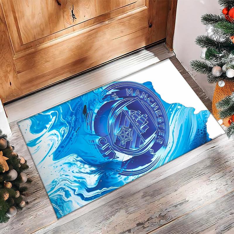 MARIO Printed Flannel Area Rug Non Slip Soft Polyester Floor Carpet Indoor Decor Mat for Bedroom Living Room Sofa