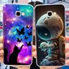 For Samsung Galaxy J4 Plus 2018 Case Samsung J4+ J4 Core J 4 J4Core Elegant Flower Butterfly Painted Soft Silicone Phone Cases