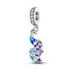 925 Silver Sunflower Butterfly Flower Heart Charm for 3mm DIY Bracelet, Beautifully Beaded DIY Fashion Maker Gifts