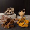 Suding's Women's Shoes, Freelancers, Medieval Hippies, Three-wear Martin Boots, 4cm Pendant, Fringed Straps, Increased Height, Early Autumn New