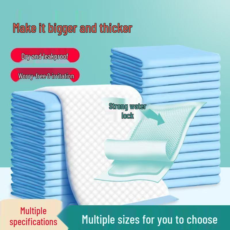 Qifu Утолщенная взрослая гигиеническая прокладка при недержании - Одноразовый протектор матраса для пожилых и послеродовых женщин