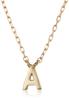 BLOOM K18 Yellow Gold Initial Necklace (A) 0304-2558-0019-0000