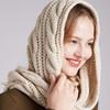 Crochet Knitted Scarf Neck Wraps Winter Scarf Fashion Circle Neck Scarf  Autumn