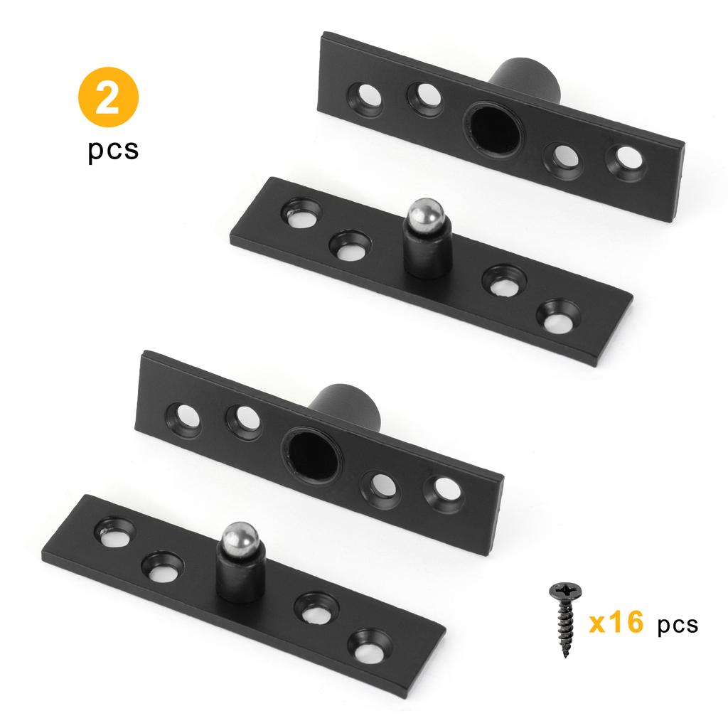 Шарнир из нержавеющей стали, центральный и смещенный, вращающийся на 360 градусов, дверь, скрывающая вал вверх-вниз для деревянных дверей