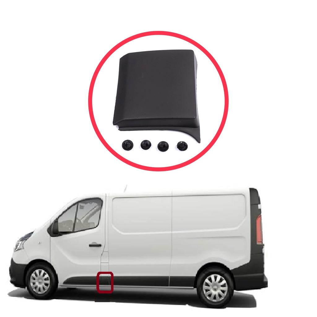 ESP1214-1 Left Side Moulding Panel for Renault Trafic MK3 Fiat Talento Opel Vivaro B Nissan NV300 Primastar 768196228
