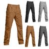 Мужские брюки прямые рабочие однотонные для активного отдыха, походов, спортивные
