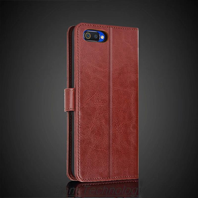 Чехол-держатель для карт из кожи для OPPO A1K из искусственной кожи, откидной чехол-кошелек в стиле ретро, чехол для телефона OPPO A1K Business Fundas Coque