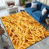 Multiple sizes Close-up of spaghetti Carpet for Living Room Bedroom Sofa Home Decor Rus Non-slip Floor Mat Luxury Gift