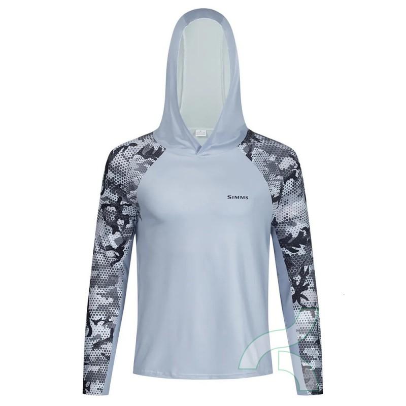 Quick-Dry Hooded Fishing Shirt Outdoor Angling UV Protection Lightweight Performance Top