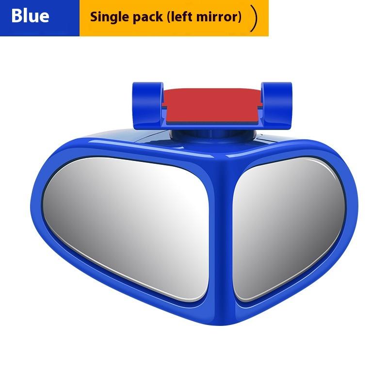 Car Rearview Mirrors 360° Blind Spot Mirror Adjustable Rotatable Convex Wide-angle Clear Rearview Safety Mirror Accessories