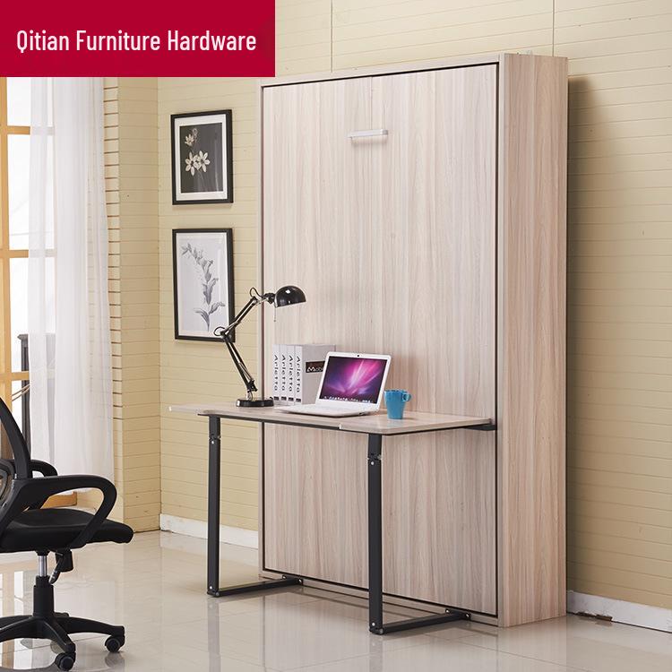Hidden Wall Bed with Folding Desk Hardware