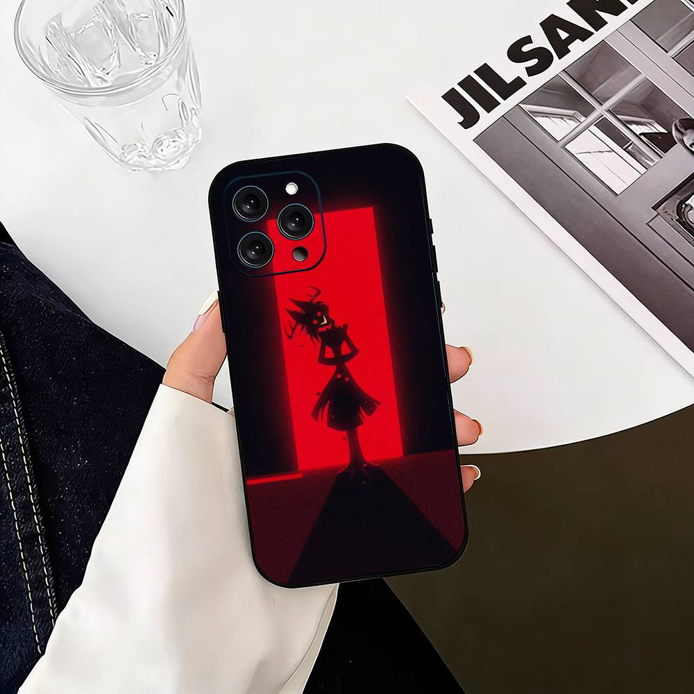 H-Отель Аласто Хазбин - Чехол для ПК и Телефона Силиконовый Мягкий Для IPhone 17 16 15 14 13 12 11 X XR Plus Pro Max Plus