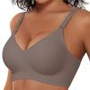 Plus Size Seamless Wire-Free Bra Vest – Anti-Sagging, Smooth European-American Style
