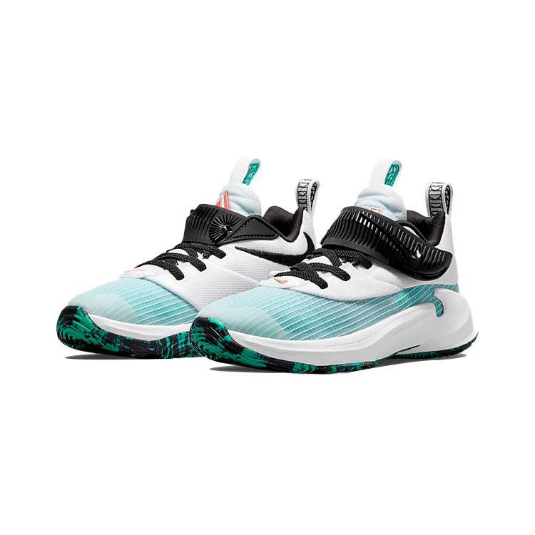 Nike Кроссовки для баскетбола Nike Freak 3 Giannis Low top Бело-изумрудно-зеленые Детские 3-7 лет DB4156-101