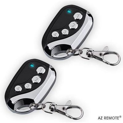 Универсальный пульт дистанционного управления - SHOP-STORY - AZ REMOTE - Набор из 2 штук - 4 канала - 433,92 МГц - Инструкция на французском языке