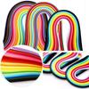 500pcs 50 Colors Home DIY Paper Quilling Paper Decor Pressure Relief Gift Craft Tools