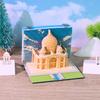 3D Вырезание из бумаги Арт Поделка Блокнот для заметок Блокнот Настольное украшение Креативный DIY Декоративный Подарок на Рождество Новоселье