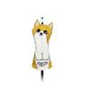 Golf Head Cover Driver Cover Wood Cover UT Cover Tabby Cat (yellow, 4-piece Set)