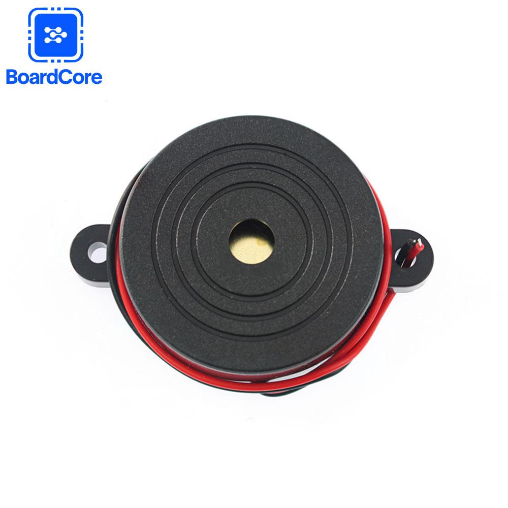 5/10 ШТ. Активный зуммер DC3-24V Длительный непрерывный звуковой сигнал Тревожный звонок 42*16 мм Мини-активные пьезоэлектрические зуммеры с высоким децибелом, для Arduino