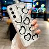 Градиентные сердца Бриллиантовый чехол для телефона для Samsung Galaxy S25 Edge S24 Ultra S23 FE A56 A36 A55 A54 A35 A15 A16 A53 A25 Мягкий чехол