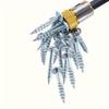1/3/5Pcs Universal 1/4 Batch Head Colored Magnetic Coil Metal Screwdriver Head Magnetizer Electric Tool Accessory Set