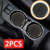 2Pcs Car Parts Cup Holder ert Coaster Anti-Shock Pad Car Interior Accessories