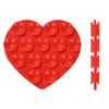 Washable Sucker Support Heart-shape Mobile Phone Fixed Pad New Phone Accessories  Universal