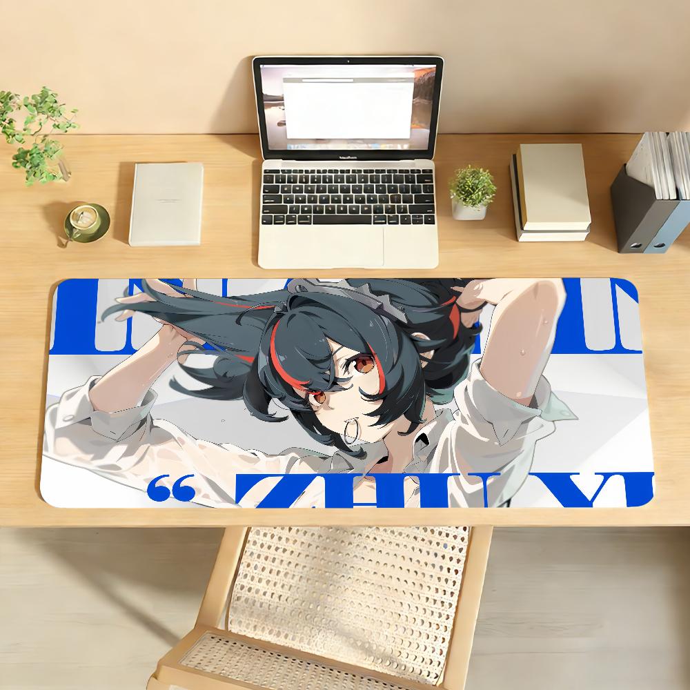 Game ZZZ Zhu Yuan Mouse Pad Non-slip Rubber Gamer Balance Computer Mat Decoracion Deskmat Laptop Office Large