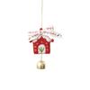Handmade Wool Felt Bell Christmas Ornaments Eco-Friendly Colorful Mini Hanging Decor for Xmas Tree Wreath Holiday Supplies