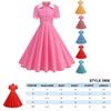 Plaid Vintage Office Summer Dresses Women 2026 Fashion Short Sleeve Retro 1950s 60s Swing Rockabilly Party Dress A-Line Vestidos