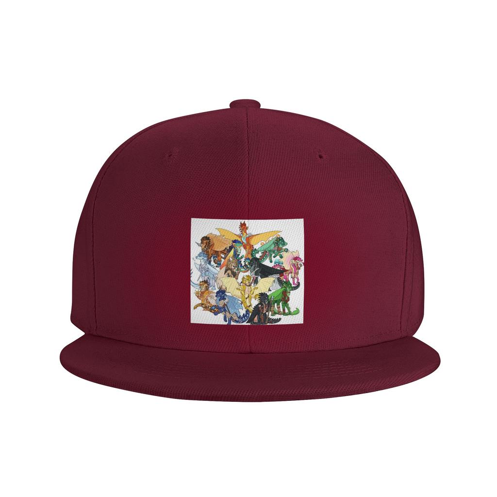 Крыло Огня Все Драконы Бейсболки Snapback Модные Бейсболки Дышащие Повседневные Кепки Outdoor для Унисекс и Женщин