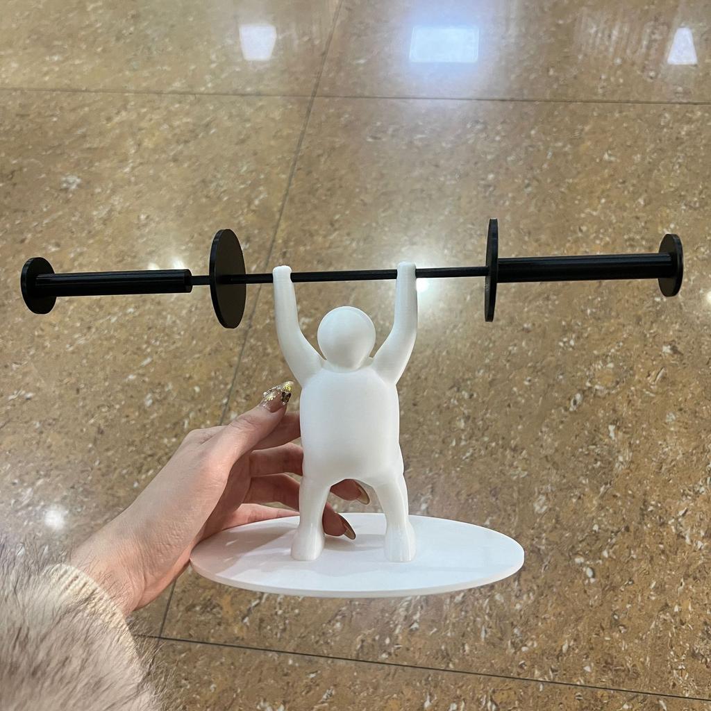Держатель туалетной бумаги «Тяжелоатлет» — уникальный дизайн для спортсменов, креативная подставка для туалетной бумаги в ванной, спальне, гостиной, забавный и функциональный