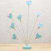 Desktop Photo Tree Holder Clip with Round Base 8 Branch Gift Card Holder with Clips Peace Pigeon Picture Display