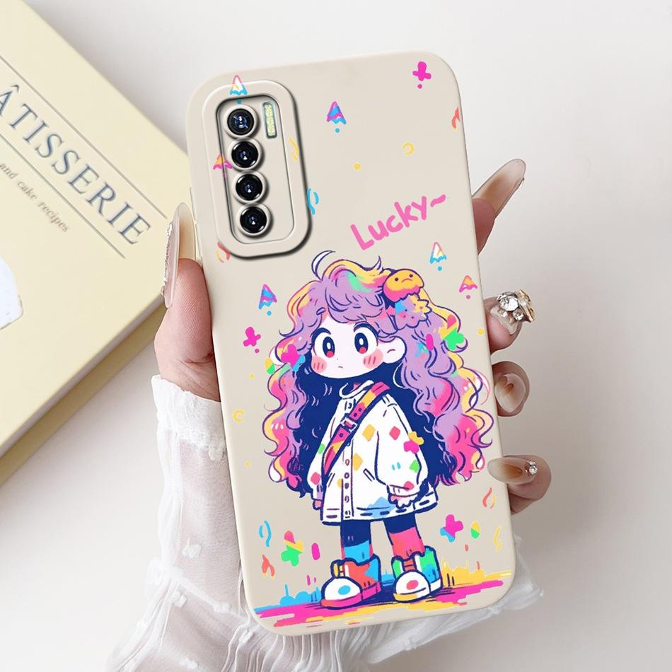 Чехол для телефона Tecno Camon 17 Pro 17P Camon17 Camon17P 17Pro CG8 CG7 CG6 Элегантный Цветочный Узор Мягкий Силиконовый Ударопрочный Чехол