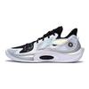 Баскетбольные кроссовки Li Ning Sonic 11 Stardust с улучшенной боковой поддержкой, точным сцеплением и устойчивостью, белые, черные, серебристые, ABAT021-1