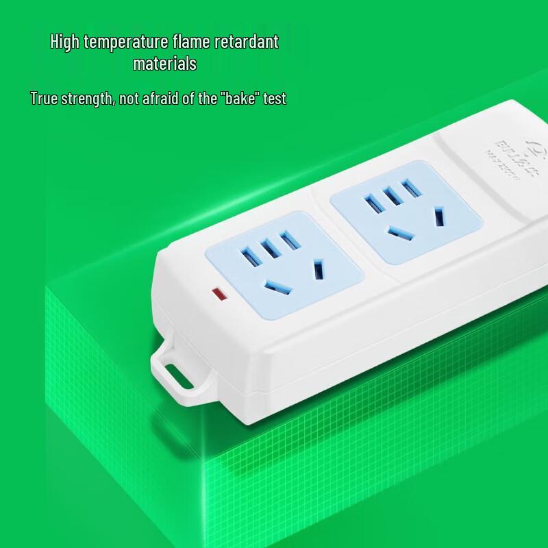 BULL New National Standard 2-Outlet Wireless Power Strip