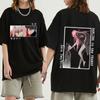 Аниме Darling In The Franxx Unisex WoUnisex Fashion Casual Short Sleeve T Shirt Harajuku Zero Two Hiro Hip Hop Couple T Shirts Oversize
