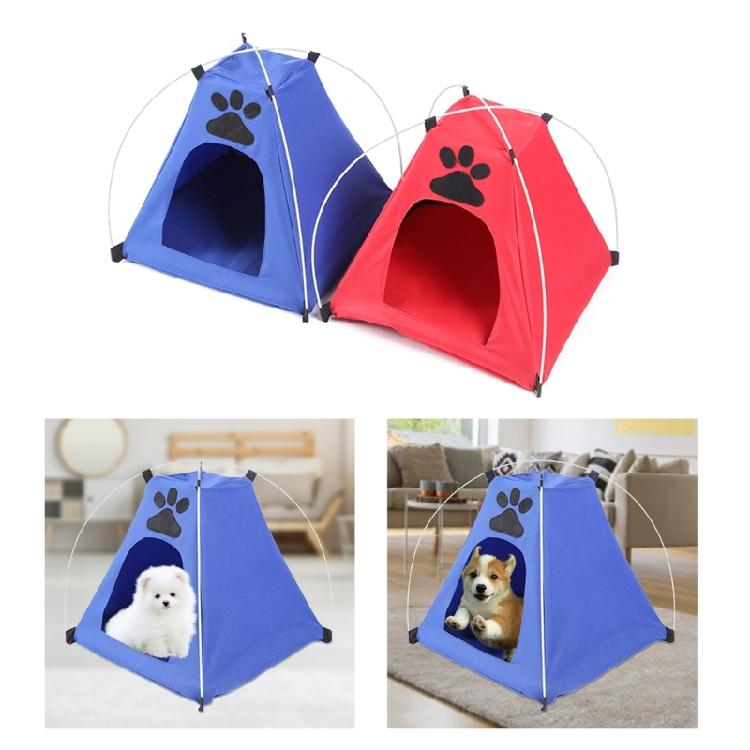 Detachable Cats Cooling Tent for Indoor Outdoor Cats Play House Shelter Tent with Cushions Dog Cats Sleep Tent for Camping