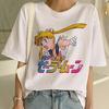 Sailor Moon Summer Fashion T -Shirt Women Harajuku Short Sleeve Fun Ulzzang T -Shirt Cute