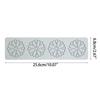 Silicone Hollow Flower Mould for Chocolate Candy Laces Petals Fondant Mould Cake Decoration Cupcakes Top Baking Mold DIY