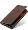 Samsung Galaxy A55 Case, ERBORD Vintage Wallet Flip Case, Coffee + Glass Screen Protector