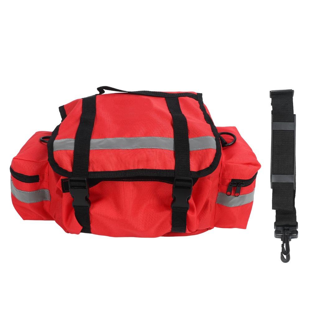 Large Capacity First Responder Bag Reflective Striping Fire Gear Bag Durable Emergency Bag  Hiking