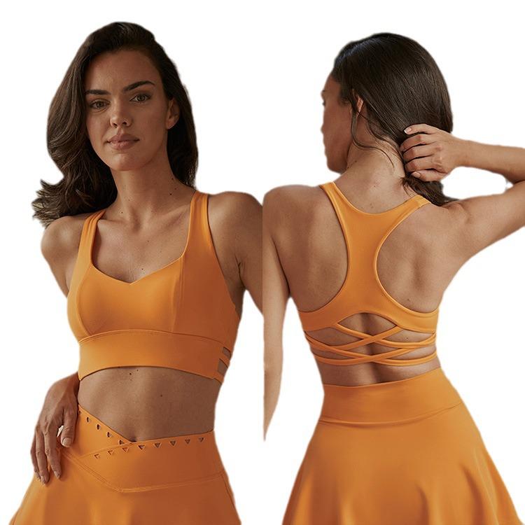 European & American Sexy Summer Sports Yoga Bra - Women's Quick-Drying, Stylish, Fitness Back Design